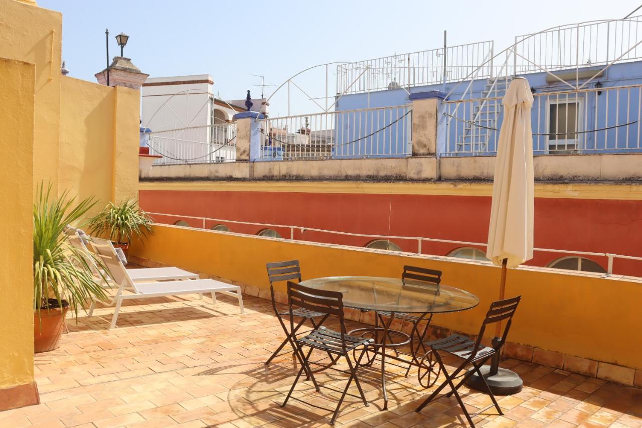 Apartament Fantastico Duplex Catedral, Terraza Privada Sewilla Zewnętrze zdjęcie