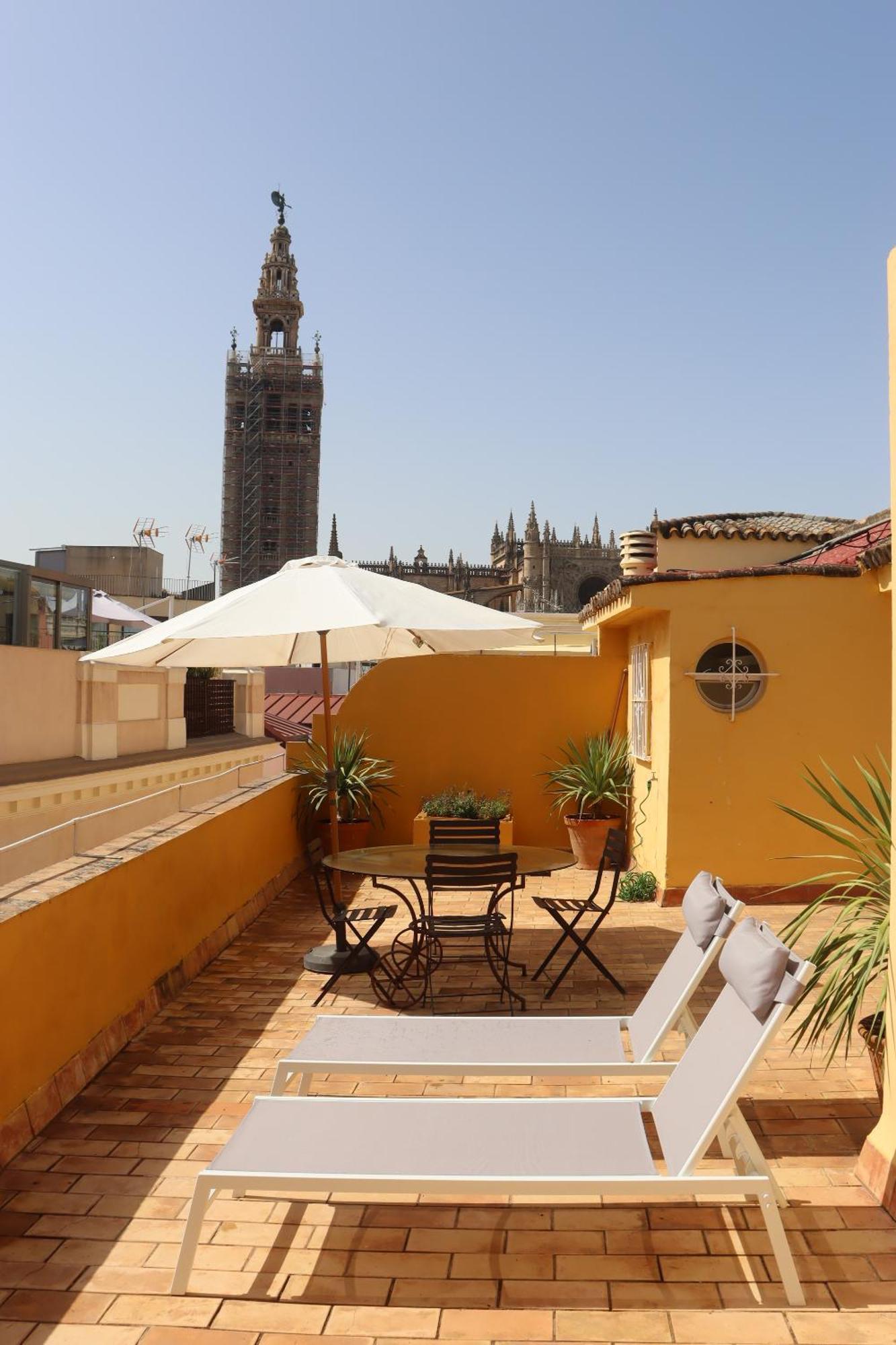 Apartament Fantastico Duplex Catedral, Terraza Privada Sewilla Zewnętrze zdjęcie